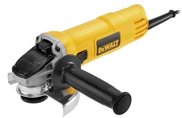 DWE4157 DeWALT úhlová bruska 125mm 900W s posuvným beznapěťovým spínačem - www.dewalt-naradi.cz