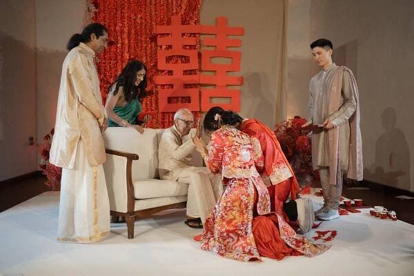 the wedding of Anirudh Pisharody jn italy