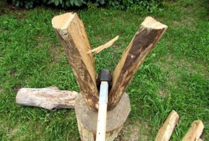 Jak nasekat dřevo
