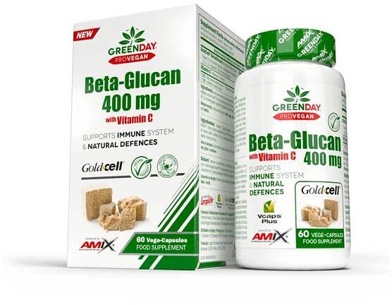 GREENDAY ProVegan Beta glucan 400 mg 60 kapslí