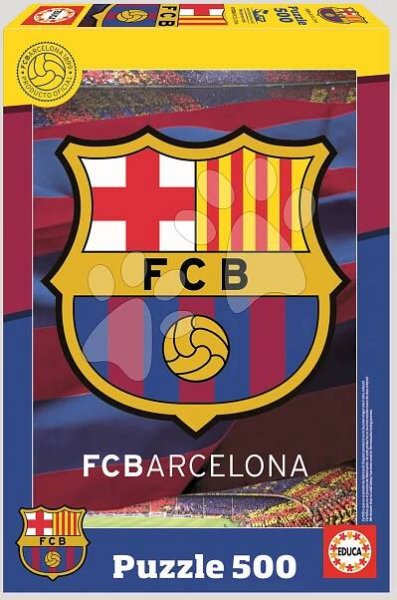 Puzzle 500 dílků - Puzzle FC Barcelona Educa 500 dílů od 11 let