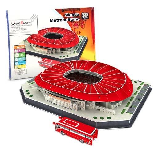 Fotbalový stadion puzzle 3D Atletico Madrid FC
