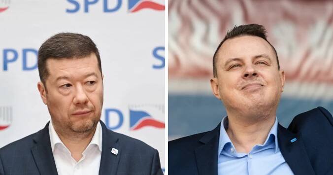 Okamurova SPD a Rajchlovo PRO si k sobě hledají cestu. V některých krajích budou společně kandidovat