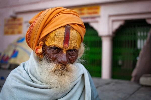 Sadhu, Varanasi, India.
