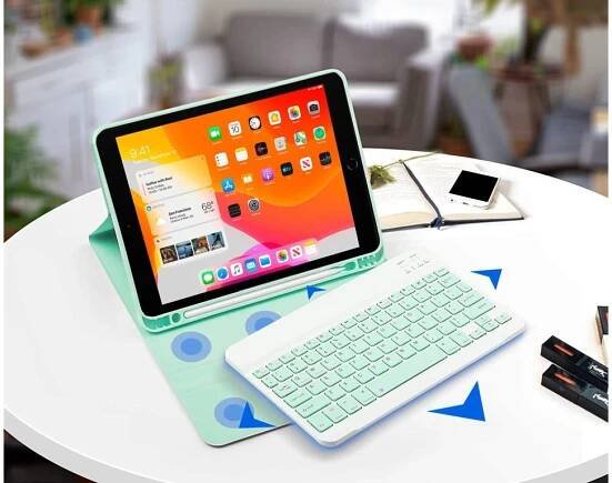 Klávesnice bluetooth k tabletu APPLE IPAD GEN 9 2021 10.2" A2602, A2603, A2604, A2605 - novexplus.cz