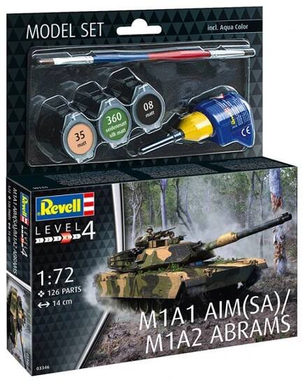 1:72 M1A1 AIM(SA) / M1A2 Abrams (Model Set)
