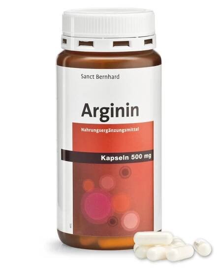 Arginin 500 mg 150 kapslí