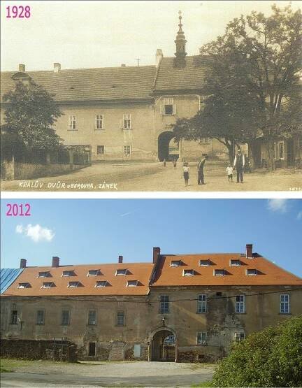 RETRO: Králův Dvůr a Počaply. Porovnejte, jak moc zde hlodal zub času!