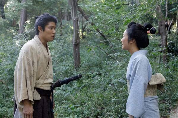 Sego-don - Rippa na osamurai - Z filmu - Rjóhei Suzuki, Haru Kuroki