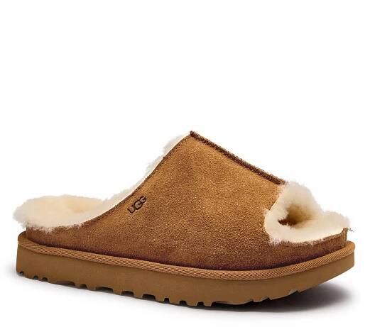 Kůžoné domácí obuv Greenport UGG | Bronzově hnědý s příměsí vlny 1167610