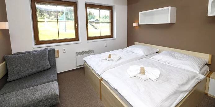 Relax na Malé Morávce: snídaně či polopenze, na výběr i pobyt s wellness a pivní koupelí