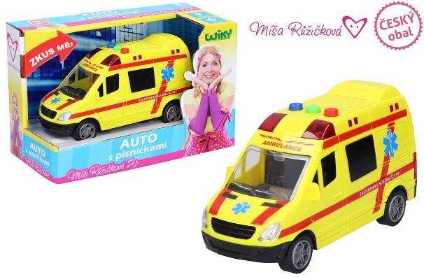 Sanitka s efekty 14,5 cm - Míša Růžičková - mluví česky, český obal