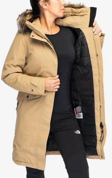 Dámský kabát Didriksons Erika Parka 3 - wood