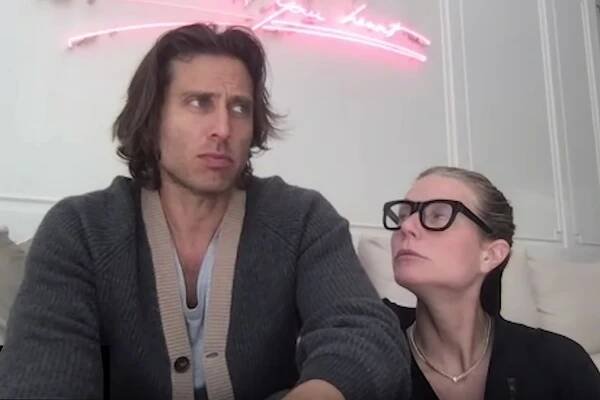 Brad Falchuk and Gwyneth Paltrow
