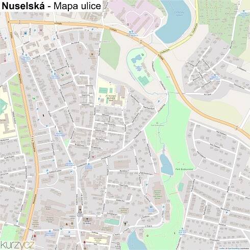 Nuselská - mapy | Kurzy.cz