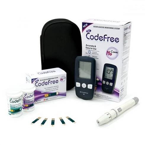 SD-Codefree glukometer + 50 prúžkov