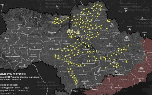 Galerie: Rusko provedlo v noci rozsáhlý útok na Ukrajinu, v Polsku odstartovaly stíhačky - Galerie - Echo24.cz