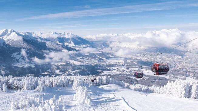 Lyžařský areál Patscherkofel v Innsbrucku