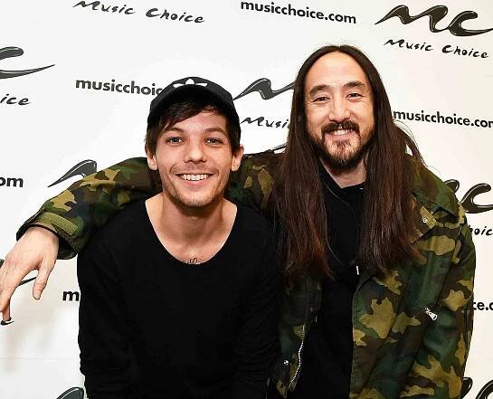 Steve Aoki & Louie Tomilson Visit Music Choice
