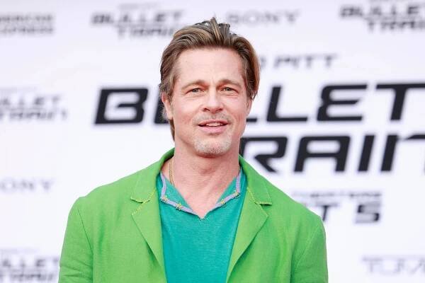 Brad Pitt at "Bullet Train" premiere 2022