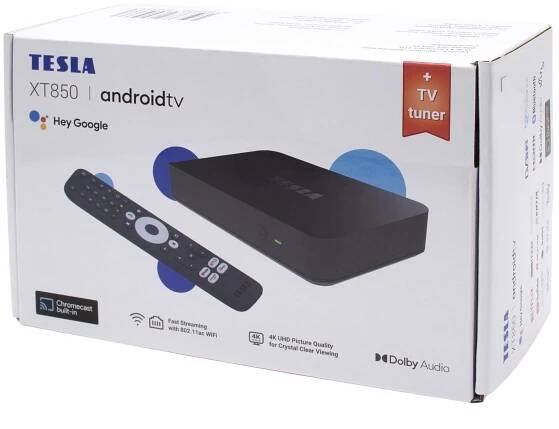 Multimediální přehrávač a set-top box TESLA MediaBox XT850 | TESLA | oficiální e-shop