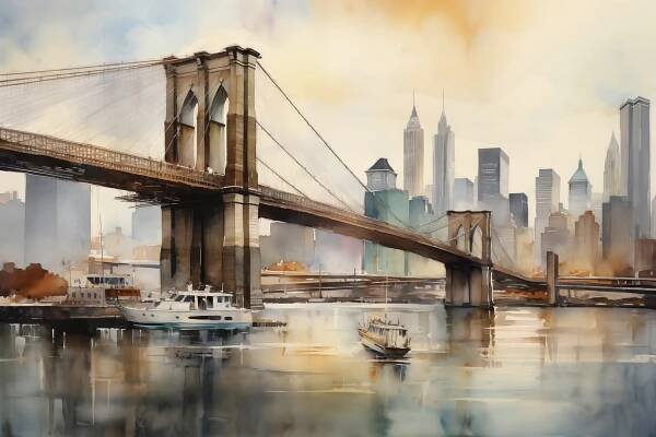 Fototapet New York je pochybný f41605