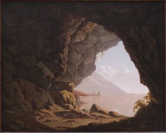 Cavern, near Naples 1774