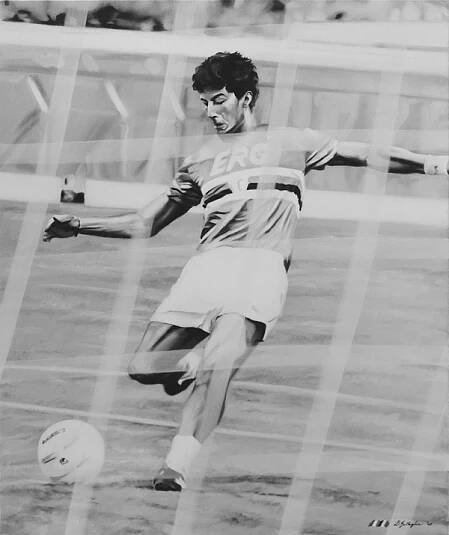 
Gianluca Vialli 
(2008), 
olio su tela, 
60x50 cm.
Collezione privata
