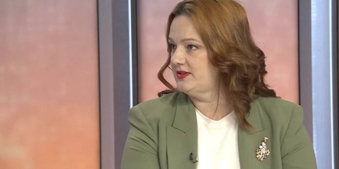 Katarína Roth Neveďalová, nezaradená poslankyňa Európskeho parlamentu /SMER-SD/. PHOTO: TV JOJ.