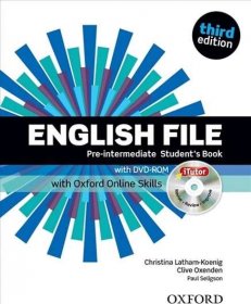 English File Pre-intermediate Multipack A with iTutor DVD-ROM and Oxford Online Skills (3rd)