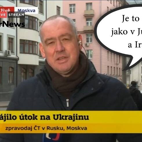 Kam zmizel zahraniční zpravodaj ČT 24 Karel Rožánek, který reportoval z Moskvy?