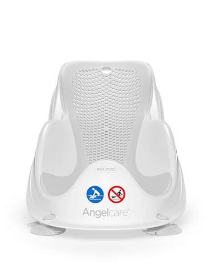 Angelcare lehátko do vany Fit - Light Grey | DetskyDum.cz