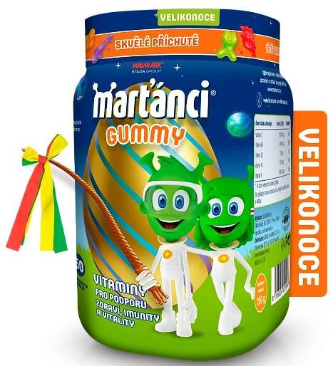 WALMARK Marťánci Gummy 50 tbl. Velikonoce 2022 od 127 Kč