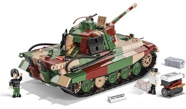 Cobi 2540 Malá armáda II. světová válka Panzer VI Tiger Ausf. B Konigstiger 1000 dílků