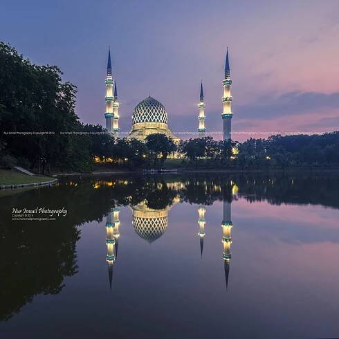 Masjid Sultan Salahuddin Abdul Aziz Shah, Shah Alam - NUR ISMAIL PHOTOGRAPHY
