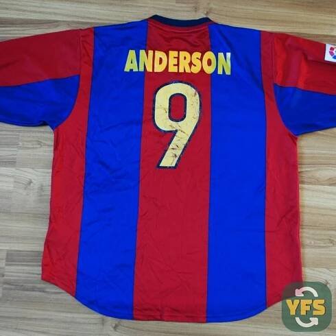 FC BARCELONA - #9 ANDERSON SUPER VINTAGE