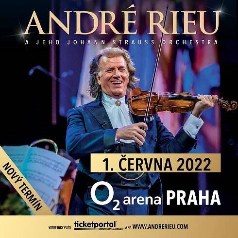 André Rieu z důvodu pandemie opět přesouvá koncert v pražské O2 areně | topvip.cz