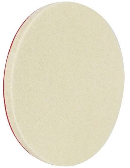 Leštící kotouč filcový 125x10mm - na hliník / sklo / světlomety / d...