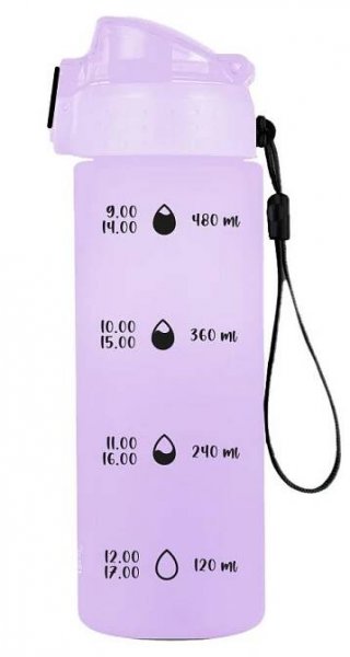 Láhev OXY CLiCK 600 ml PASTELINi fialová - Oxybag
