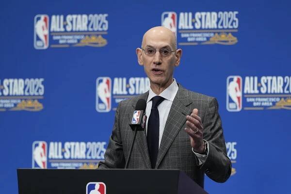 NBA commissioner Adam Silver.