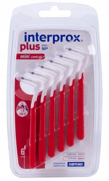 Interprox Plus Miniconical 0,6 mm červený 6 ks od 139 Kč