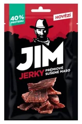 Jim Jerky prémiové hovězí