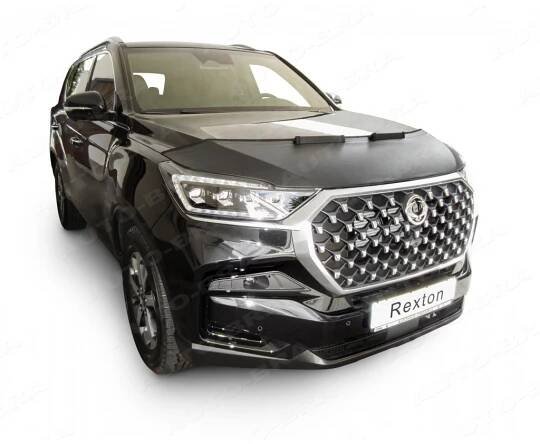 Ochrana před kapotou Kožený kryt kapoty pre SsangYong Rexton auto-bra