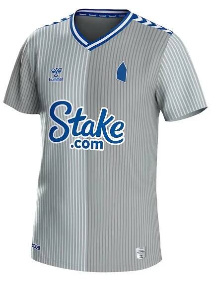 Everton Alternativní Dres 2023/24 – Krátký Rukáv