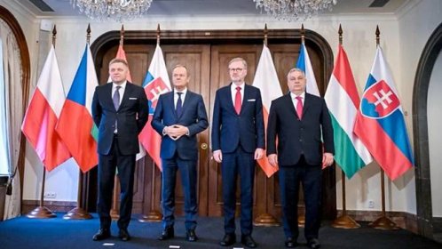 Premiéři během jednání skupiny V4 v Praze na sebe křičeli
