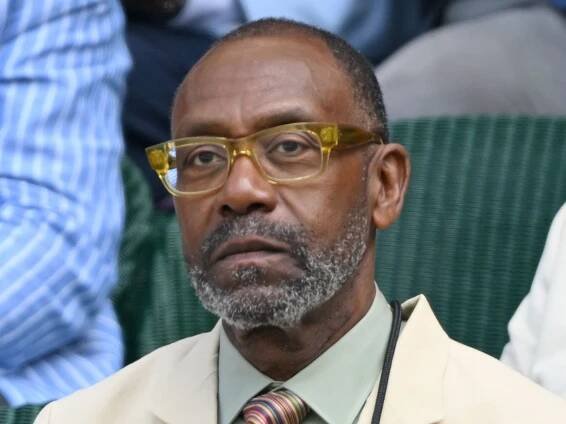 Lenny Henry pictured with girlfriend of 13 years in rare Wimbledon sighting