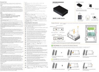 asrock iBOX 1100 Series Embedded BOX PC uživatelská příručka