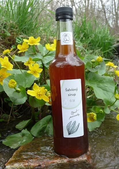 Šalviový sirup 0,5 l