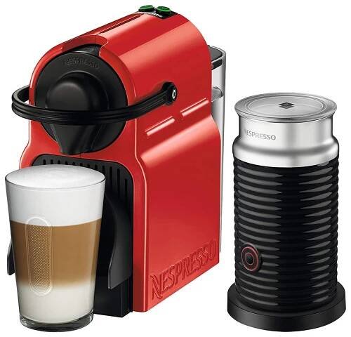 Nespresso Inissia Red Bundle by Breville