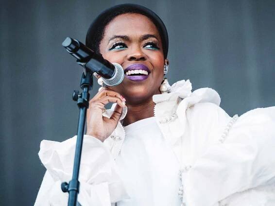Lauryn Hill performs on stage during day 1 of Madcool Festival on July 11, 2019 in Madrid, Spain.